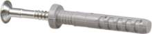 Afbeeldingen van Kelfort Spijkerplug - 6x40mm - rondkop kruiskop 